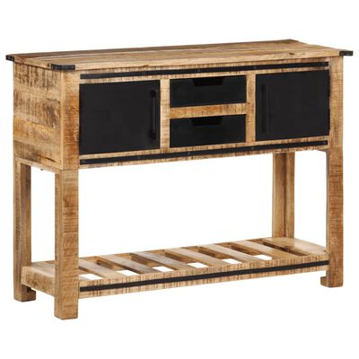 vidaXL Table console 100x35x75 cm bois de manguier massif