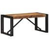 vidaXL Table basse 80x40x35 cm bois de manguier massif brut