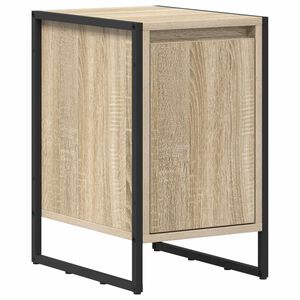 vidaXL Table de chevet Sonoma 39,5 x 30 x 50 cm Bois d'ing&eacute;nierie