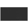 vidaXL Appui de fen&ecirc;tre Noir avec grain de bois 100 x 45 x 4,5 cm PVC