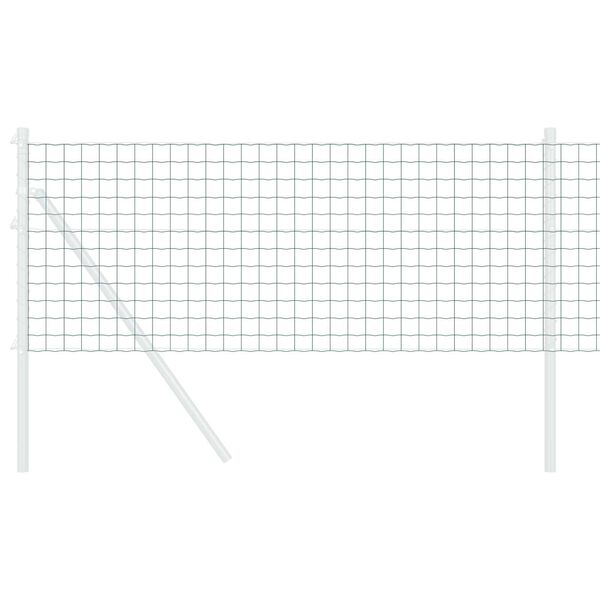 vidaXL Cl&ocirc;ture Euro Vert 0,8 x 10 m Fer rev&ecirc;tu de PVC