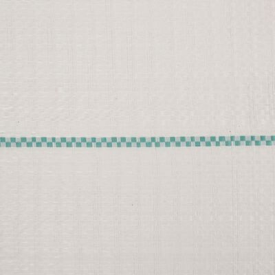 vidaXL Membrane anti-mauvaises herbes blanc 0,5x150 m PP