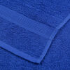 vidaXL Serviettes de bain FROGN 10 pcs bleu 100x150 cm 360 g/m&sup2;
