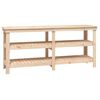 vidaXL Banc de travail 181x50x80 cm Bois de pin massif