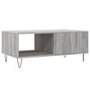 vidaXL Table basse Sonoma gris 90x50x36,5 cm Bois d'ing&eacute;nierie
