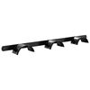 vidaXL Porte-bride pour 3 brides noir fer