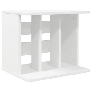 vidaXL Rangement de disques vinyles Blanc 42 x 33 x 36 cm