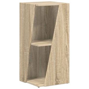 vidaXL &Eacute;tag&egrave;re lat&eacute;rale 33 x 32 x 70,5 cm Bois d'ing&eacute;nierie