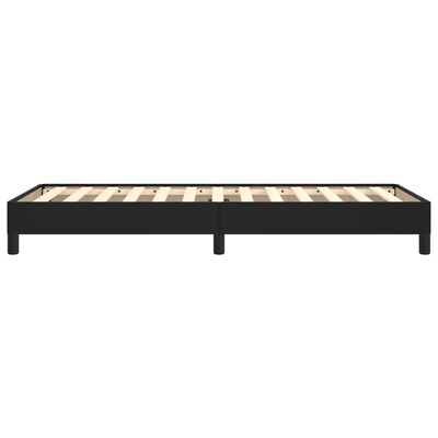 vidaXL Cadre de lit sans matelas noir 90x190 cm similicuir