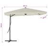 vidaXL Parasol d'ext&eacute;rieur avec poteau en acier 250 x 250 cm Sable