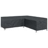vidaXL Housse pour meubles 270 x 270 x 80 cm Tissu Oxford 420D Forme L