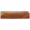 vidaXL Étagères murales 2 pcs 40x17x8 cm bois massif d'acacia