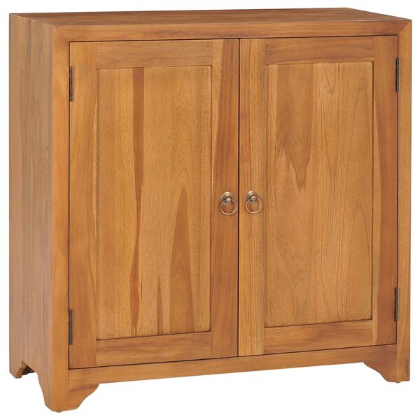 vidaXL Armoire 70x30x70 cm Bois de teck massif