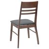 vidaXL Chaises de salle &agrave; manger 2 pcs Marron Clair 43 x 54 x 89 cm