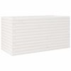 vidaXL Jardini&egrave;re blanc 90x40x45,5 cm bois de pin massif