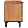 vidaXL Cabinet de chevet Marron 40 x 33 x 46 cm Bois de mangue massif