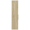 vidaXL Buffet haut chêne sonoma 50x42,5x185 cm bois d'ingénierie