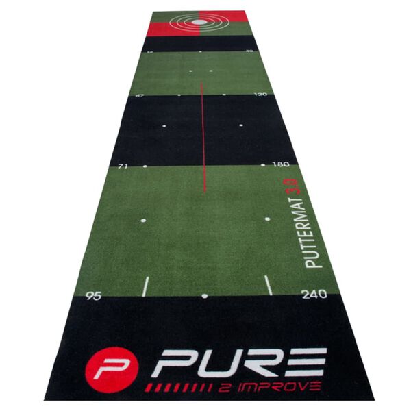 Pure2Improve Tapis de putting de golf 300 x 65 cm P2I140010
