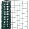 Nature Grillage m&eacute;tallique carr&eacute; 0,5 x 2,5 m 13 mm Vert