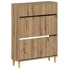 vidaXL Cabinet &agrave; chaussures DELFT 78 x 24 x 103 cm Bois d'ing&eacute;nierie