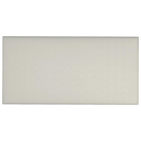 vidaXL T&ecirc;te de lit murale 12 pcs Cr&egrave;me 60 x 30 cm Velours