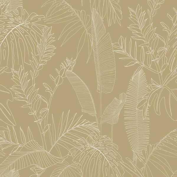 DUTCH WALLCOVERINGS Papier peint galapalos beige