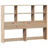 vidaXL Lit biblioth&egrave;que sans matelas 150x200 cm bois massif de pin