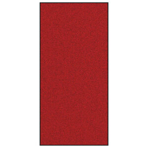 vidaXL Tapis d'entrée Rouge et Noir 120 x 250 cm Polyamide et PVC