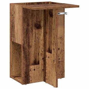vidaXL Table d'appoint Bois ancien 35 x 40 x 55 cm Bois d'ing&eacute;nierie