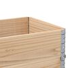 vidaXL Colliers de palette 2 pcs 100x50 cm bois de pin solide