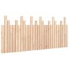 vidaXL T&ecirc;te de lit murale 185x3x80 cm Bois massif de pin