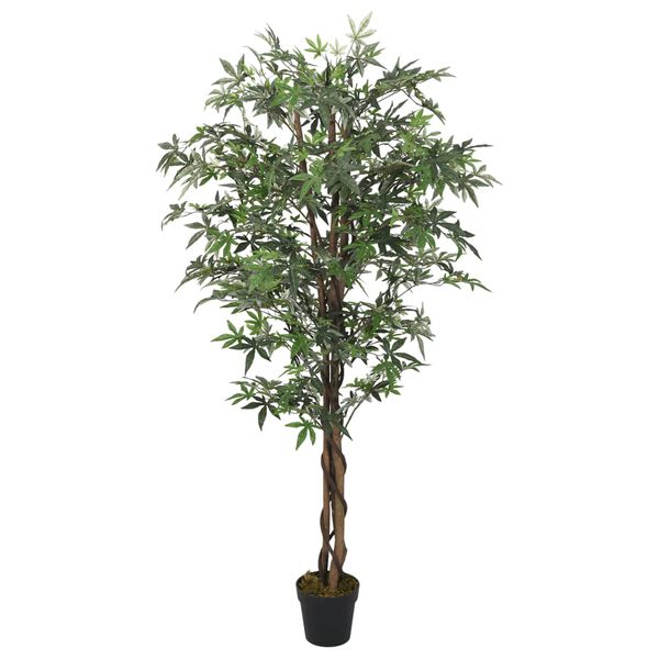 vidaXL &Eacute;rable artificiel 672 feuilles 180 cm vert