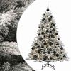 vidaXL Sapin de No&euml;l artificiel avec boules 120 cm 150 LED Blanc chaud