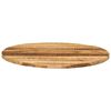 vidaXL Dessus de table &Oslash; 80x1,5 cm rond bois massif de manguier brut