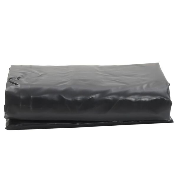 vidaXL B&acirc;che anthracite 4x4 m 650 g/m&sup2;