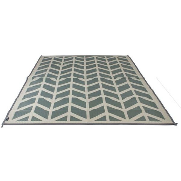 Bo-Camp Tapis d'ext&eacute;rieur Chill mat Flaxton 2,7x2 m L vert