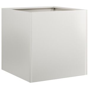vidaXL Jardini&egrave;re 40x40x40 cm acier inoxydable