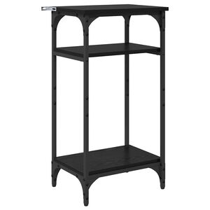 vidaXL Table d'appoint Ch&ecirc;ne noir 40 x 30 x 75 cm Bois d'ing&eacute;nierie