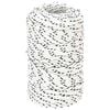 vidaXL Corde utilitaire polyvalente 2 mm 500 m Blanc Polyester
