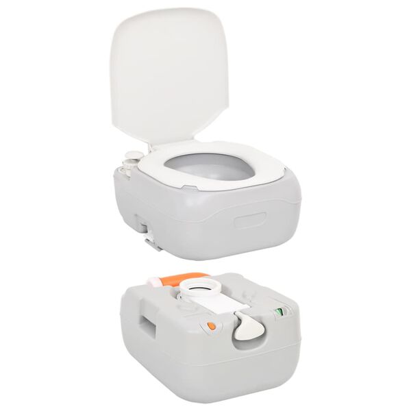 vidaXL Ensemble de toilette et support de lavage des mains de camping