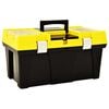 vidaXL Bo&icirc;te &agrave; outils Plastique 595x337x316 mm Jaune