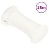 vidaXL Corde de bateau Blanc complet 5 mm 25 m Polypropyl&egrave;ne