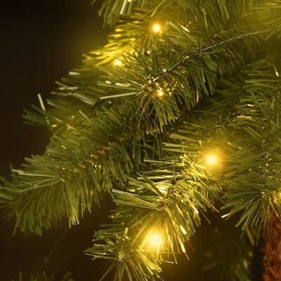 vidaXL Sapin de Noël avec LED 180 cm