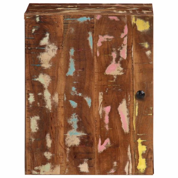 vidaXL Armoire de salle de bain murale 38x33x48cm bois de récupération