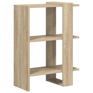 vidaXL &Eacute;tag&egrave;re 2 niveaux 52 x 25 x 71,5 cm Bois d'ing&eacute;nierie