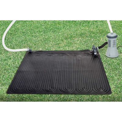 Intex Tapis solaire chauffant PVC 1,2x1,2 m noir 28685