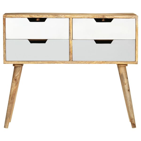 vidaXL Buffet 85 x 40 x 71 cm Bois de manguier massif