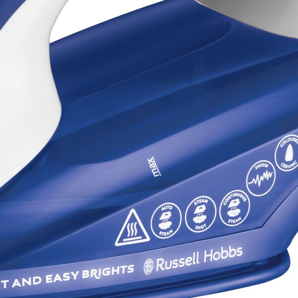 Russell Hobbs Fer &agrave; repasser Light and Easy Brights 2400 W Saphir