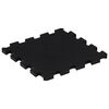 vidaXL Carreaux de sol caoutchouc 9 pcs noir 16 mm 30x30 cm