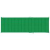 vidaXL Chaise longue double et coussins vert Bois de pin impr&eacute;gn&eacute;